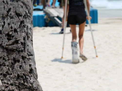 Ook op vakantie zit een ongeluk in een klein hoekje